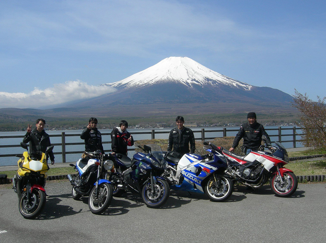 山中湖から絶景の富士山